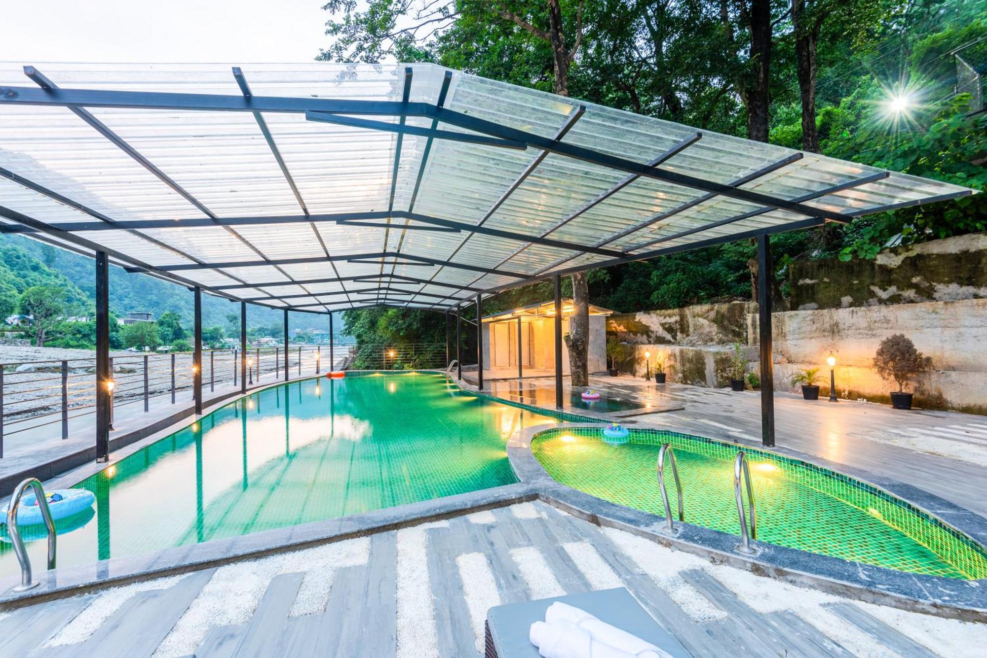 Dls Divine River Resort And Spa, Rishīkesh Екстериор снимка