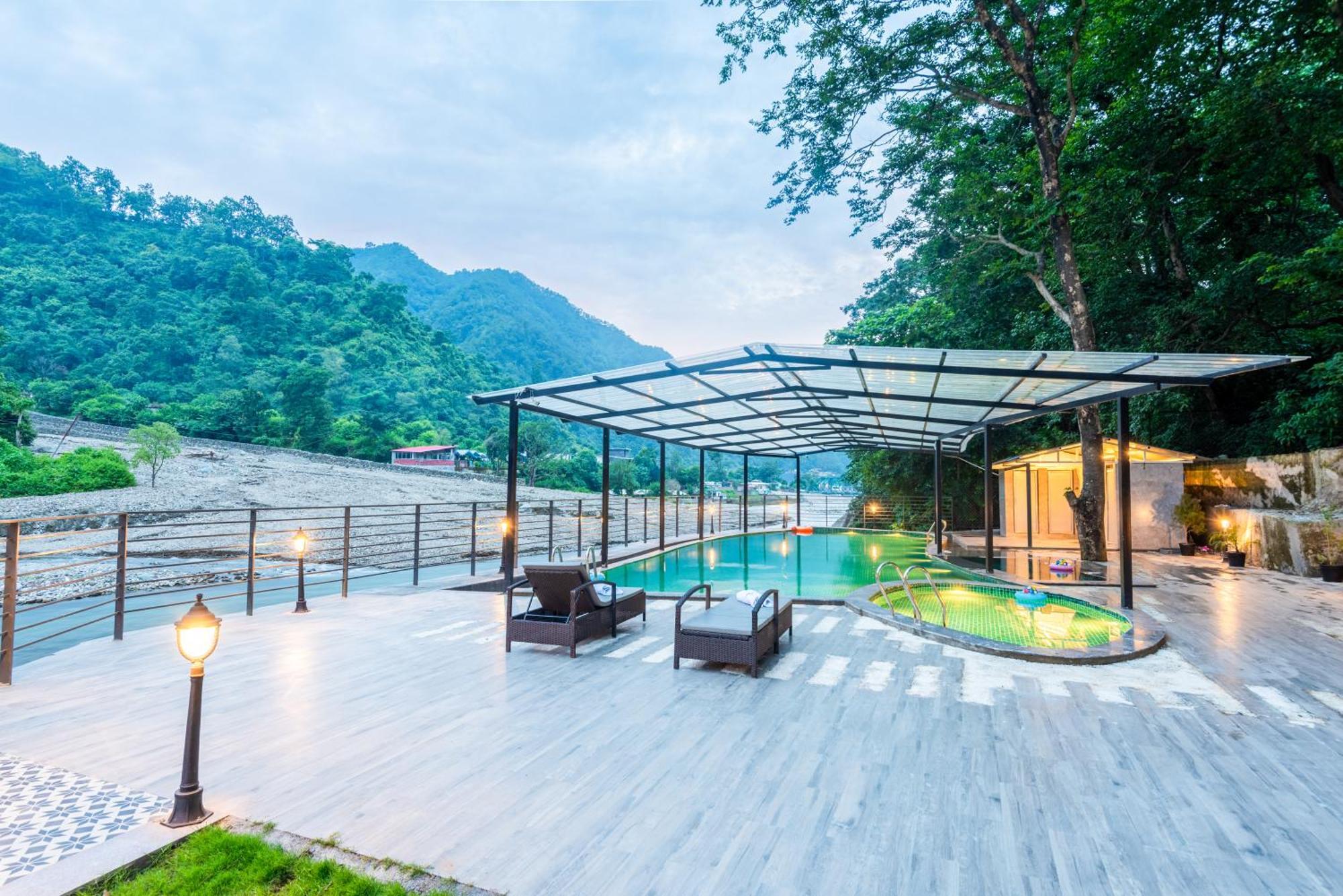 Dls Divine River Resort And Spa, Rishīkesh Екстериор снимка